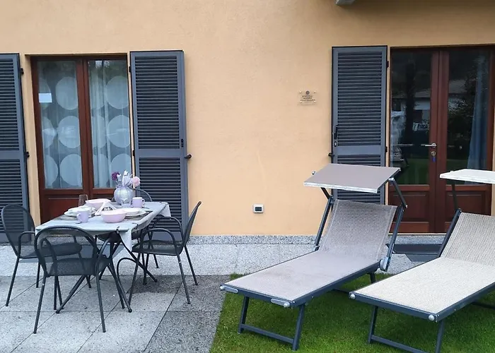 Azzurra Terrasse Gartenblick Parkplatz Kostenlos 100 Mtr Zum Apartment